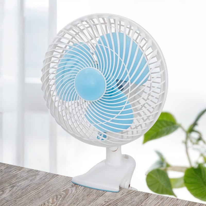JIHAM 8-Inch Table & Clip Fan – Portable Silent Cooling Fan