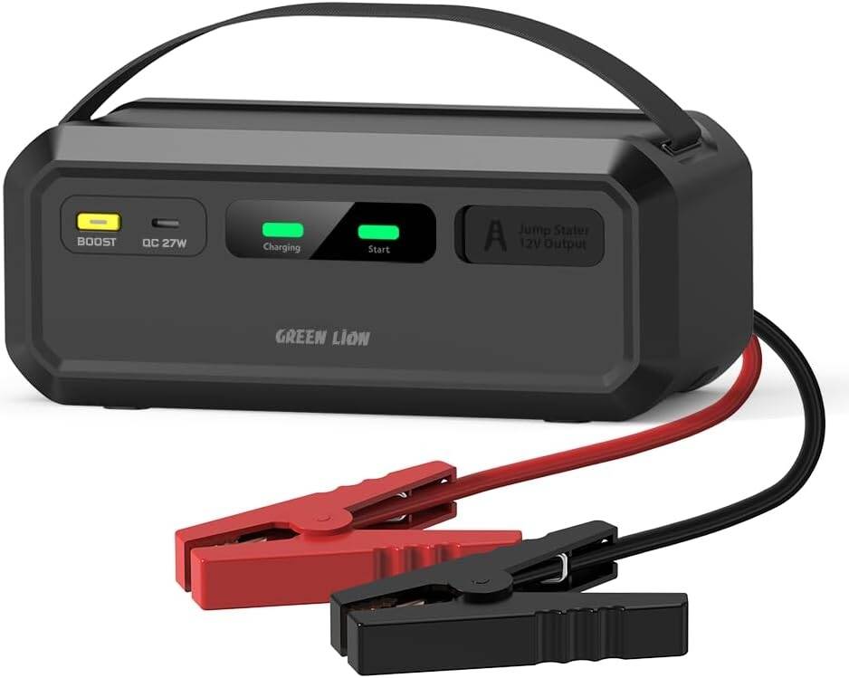 Green Lion 12V Super Capacitor Jump Starter – Batteryless Car Jump Starter | Qatar