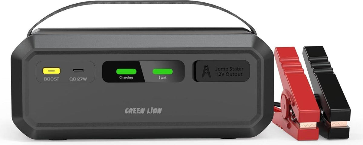Green Lion 12V Super Capacitor Jump Starter – Batteryless Car Jump Starter | Qatar