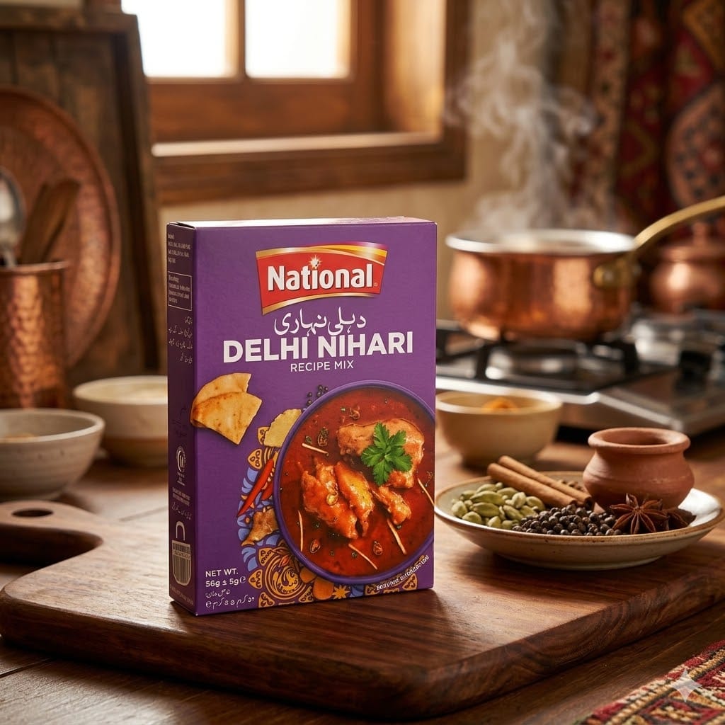 National Delhi Nihari Masala 120g Double Pack – Authentic Traditional Nihari Spice Mix