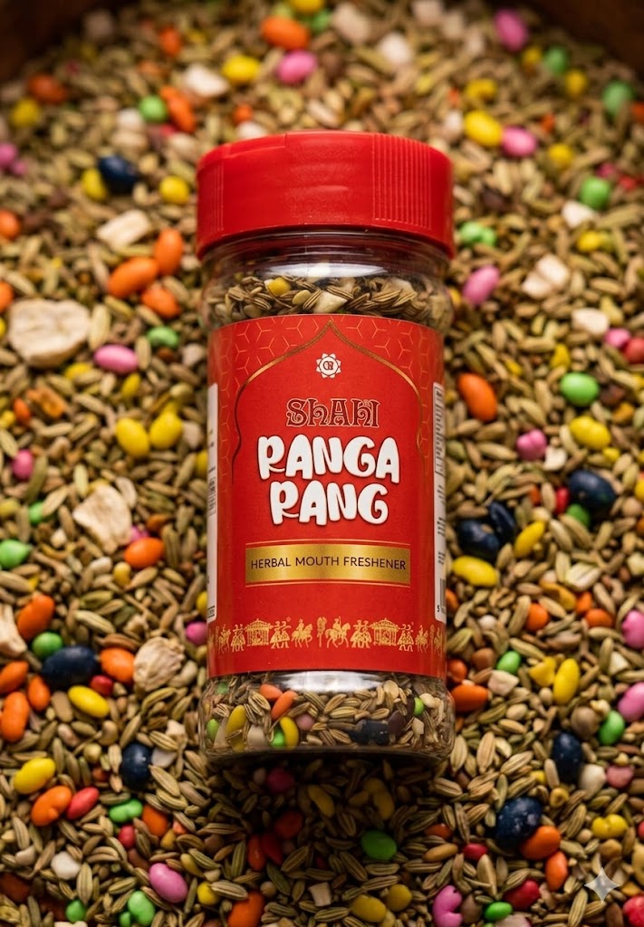 Shahi Panga Pang Herbal Mouth Freshener – Premium Fennel & Mint Digestive Mix | Natural Refreshing Mukhwas